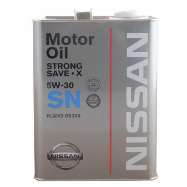 олива моторна Nissan Strong Save X 5W-30, 4л. фото1