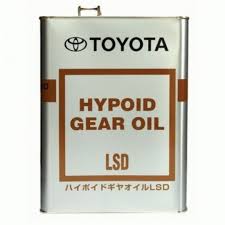 Олива Toyota Hypoid Gear LSD 85W-90, GL-5(Japan), 4л. фото1