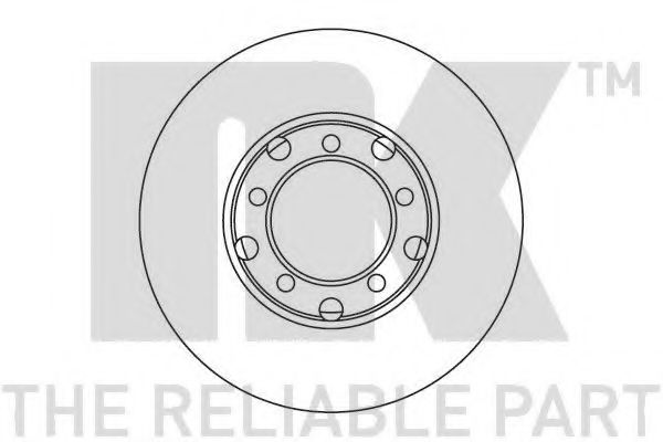 Тормозной диск передний MB 207-410 (280x16) TRW арт. 203311 фото1