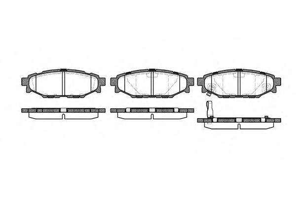 Комплект тормозных колодок DELPHI арт. 2113601 фото1