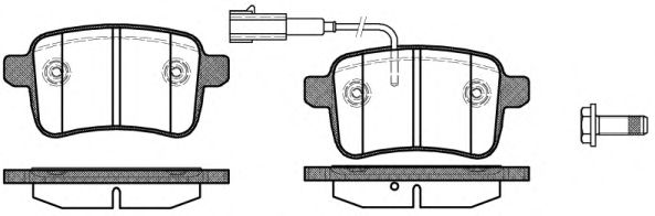 Комплект тормозных колодок, дисковый тормоз TEXTAR арт. 145002 фото1