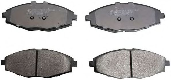 Гальмівні колодки, дискове гальмо (набір) FERODO арт. B110141 фото1
