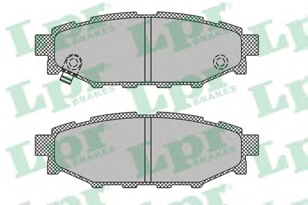 Комплект тормозных колодок DELPHI арт. 05P1408 фото1