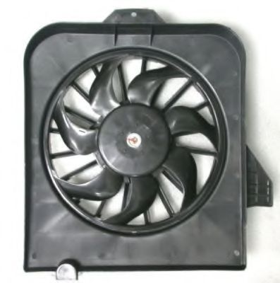 Диффузор радиатора охлаждения с вентилятором, в сборе  арт. 47032 фото1