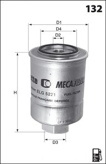 Фильтр топливный в сборе MAZDA арт. ELG5359 фото1