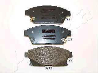 Гальмівні колодки, дискове гальмо (набір)  арт. 500WW13 фото1
