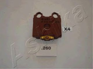 Колодки тормозные дисковые задние LEXUS GS (пр-во ASHIKA) TRW арт. 5102260 фото1