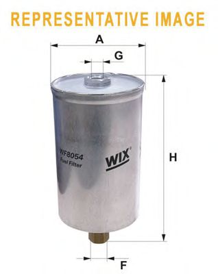 Фильтр топливный DENCKERMANN арт. WF8160 фото1