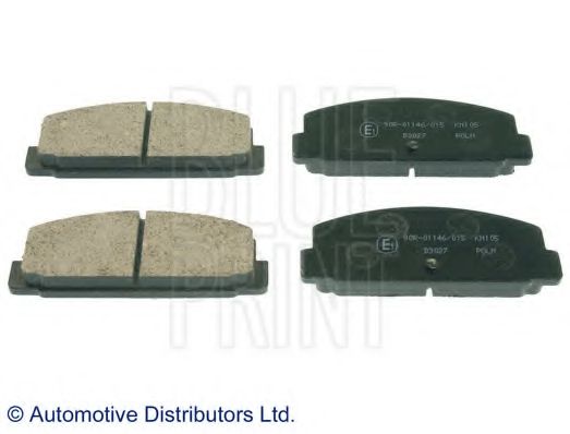 Колодки тормозные дисковые задние Mazda (пр-во Blue Print) DELPHI арт. ADM54248 фото1