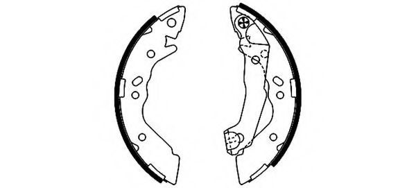 Колодки дискового тормоза DELPHI арт. 91056800 фото1
