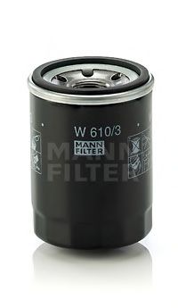 Фильтр масляный двигателя (пр-во MANN) CLEANFILTERS арт. W6103 фото1