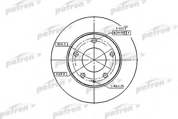 Тормозной диск FERODO арт. PBD2704 фото1