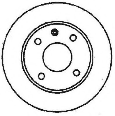 Тормозной диск OPTIMAL арт. 561178JC фото1