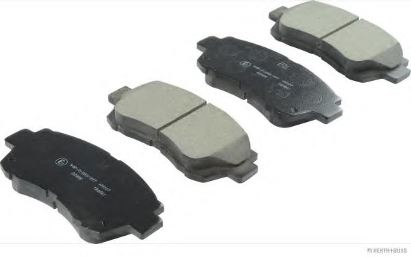 Колодки тормозные дисковые передние LEXUS, TOYOTA (пр-во Jakoparts) ABS арт. J3602060 фото1
