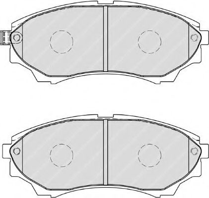 Колодки дискового тормоза OPTIMAL арт. FDB1817 фото1