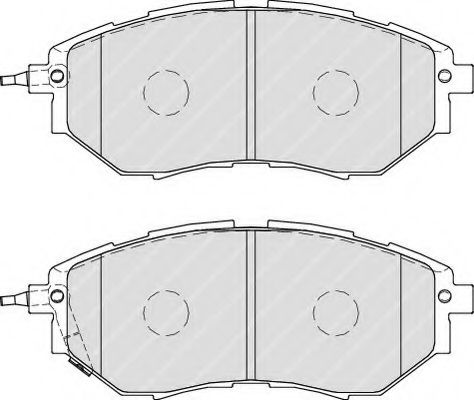 Гальмівні колодки дискові REMSA арт. FDB1984 фото1