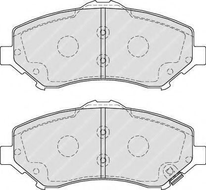 Колодки тормозные дисковые TEXTAR арт. FDB4074 фото1
