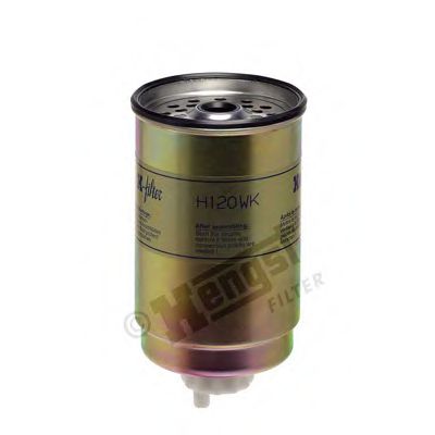 Фильтр топливный FORD TRANSIT 2.5 D, 2.5 TD 83-00 (пр-во Hengst) KNECHT арт. H120WK фото1