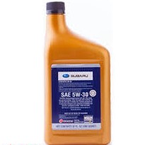 Масло моторное subaru synthetic sae 5w-30 sn, 0,946л фото1