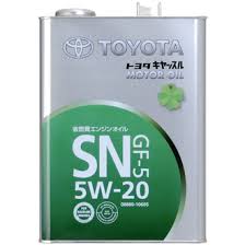 Олива Toyota SN/GF-5, 5W-20(Japan), 4л. фото1