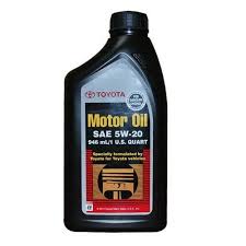 Олива TOYOTA Motor Oil SM 5W-20, 1qt.  арт. 002791QT20 фото1
