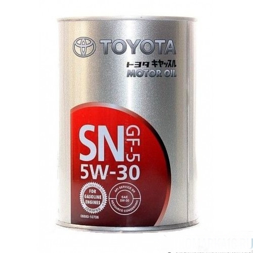 Оригинал масло моторное SP Toyota 5/30 1литр фото1
