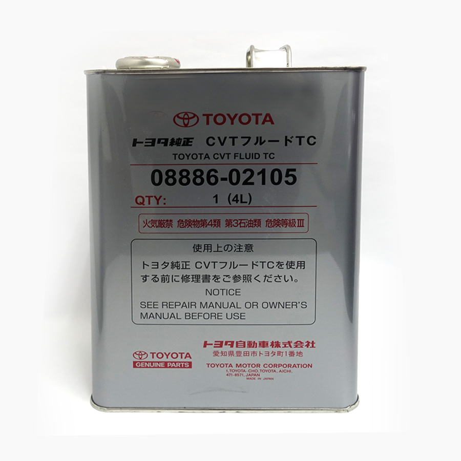 Олива Toyota CVT FLUID TC(Japan), 4л.  арт. 0888602105 фото1