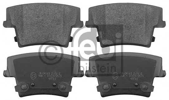 Комплект тормозных колодок, дисковый тормоз TEXTAR арт. 116109 фото1