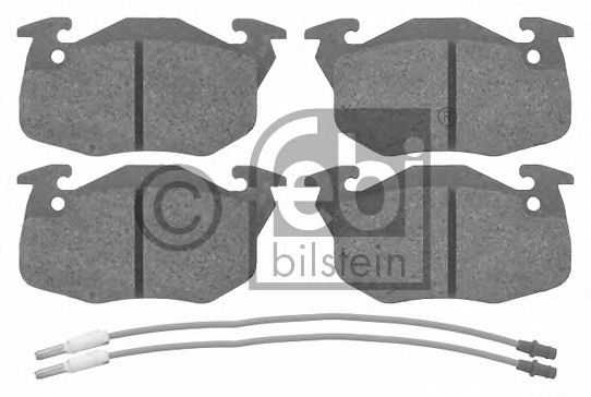 Набор тормозных накладок BREMBO арт. 16192 фото1