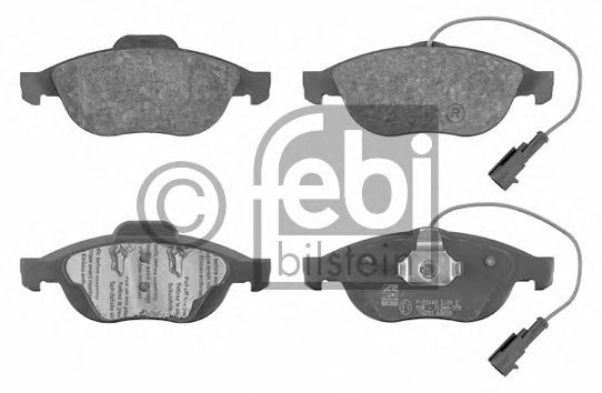 Гальмівні колодки, дискове гальмо (набір) DELPHI арт. 16293 фото1