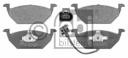 Колодки дискового тормоза DELPHI арт. 16332 фото1