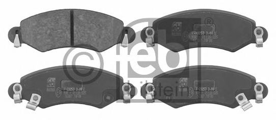 Гальмівні колодки, дискове гальмо (набір) FTE арт. 16387 фото1