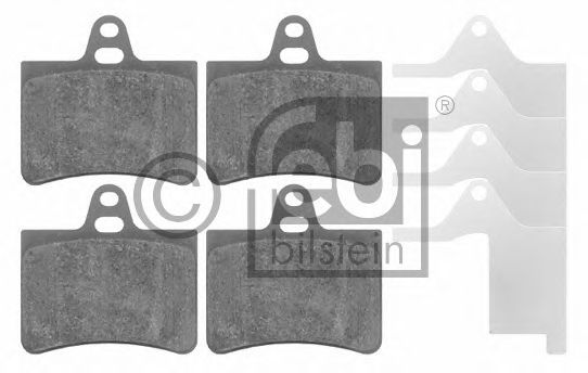 Набор тормозных накладок DELPHI арт. 16420 фото1