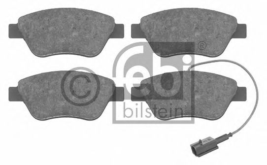 Гальмівні колодки, дискове гальмо (набір) FERODO арт. 16555 фото1