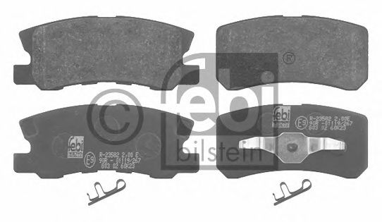 Колодки дискового тормоза REMSA арт. 16583 фото1