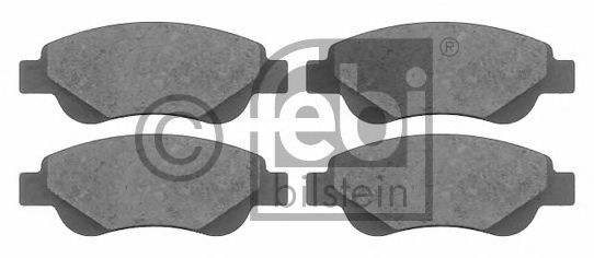 Гальмівні колодки, дискове гальмо (набір) DELPHI арт. 16589 фото1