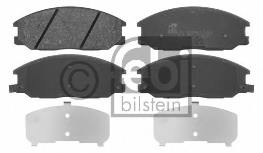 Гальмівні колодки, дискове гальмо (набір) VALEO арт. 16682 фото1