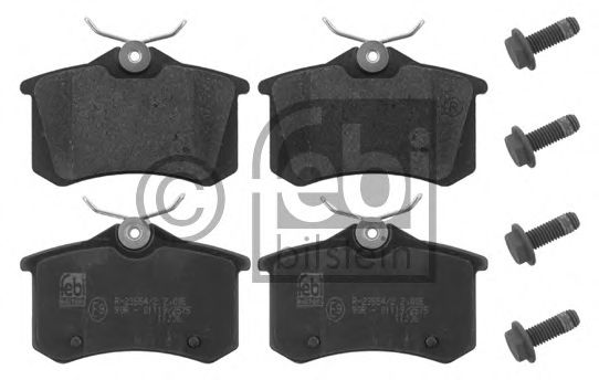 Набор тормозных накладок ABS арт. 16834 фото1