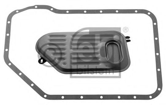 Фильтр масляный АКПП VW PASSAT 96-05, AUDI A4, A6 95-06 с прокладкой (пр-во FEBI) фото1