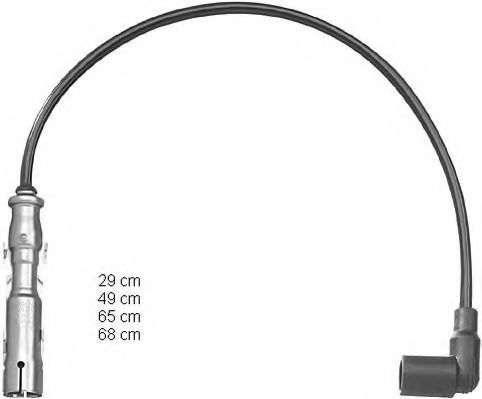 Комплект кабелів високовольтних NGK арт. ZEF1224 фото1