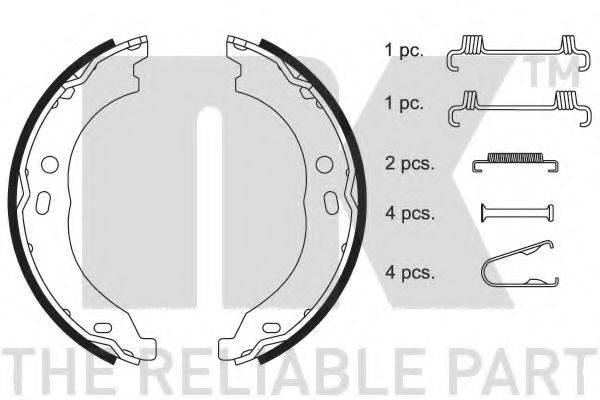 Колодки дискового тормоза FERODO арт. 2719754 фото1