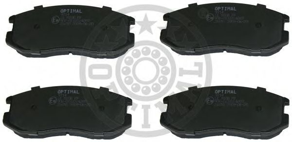 Комплект тормозных колодок, дисковый тормоз FERODO арт. 9714 фото1