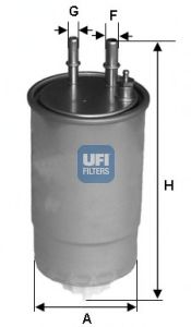 Фильтр топливный в сборе DELPHI арт. 24ONE01 фото1