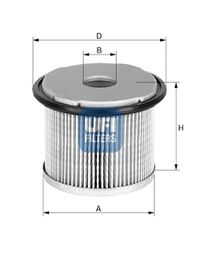 Фильтр топливный в сборе UFI арт. 2667600