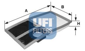 Фильтр воздушный двигателя UNIFLUXFILTERS арт. 3034200 фото1