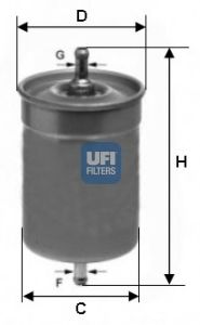 Фильтр топливный в сборе MFILTER арт. 3150000 фото1