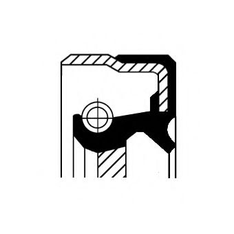 Сальник хвостовика КПП, 2.2CDI (31.8x62x8)  арт. 01034075B фото1