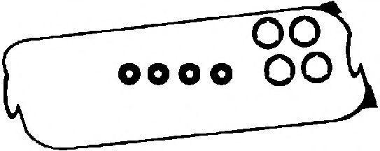 Прокладка клапанной крышки (пр-во Corteco) ELRING арт. 440177P фото1
