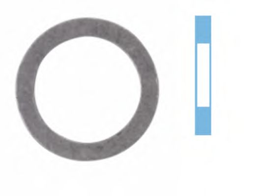 Уплотнительное кольцо, резьбовая пр ELRING арт. 005700S фото1
