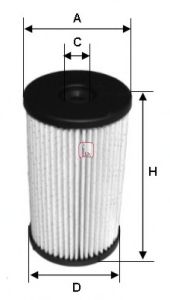 Фильтр топливный в сборе HENGSTFILTER арт. S6007NE фото1